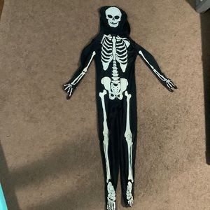 Kids glow in the dark skeleton costume!